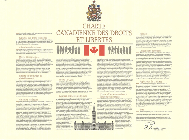 Charte canadienne des droits et libertés