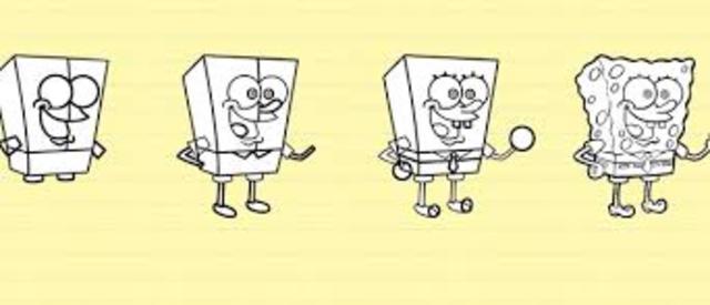 Diseño de los personajes (Bob Esponja)
