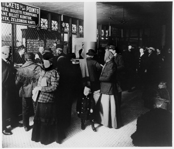 Ellis island closes as an immigration point to the united states.