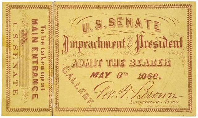 Impeachment of President Johnson