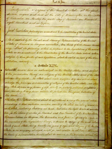 The 14th Amendment