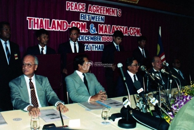 02 December 1989 - Peace Agreement of Hat Yai