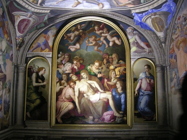 Bronzino,cappella di Eleonora,Deposizione,1553
