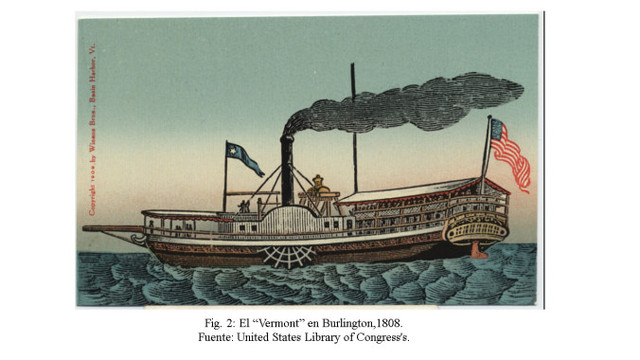 La máquina de vapor a la navegación