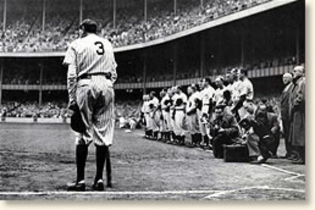 Babe Ruth hits 60 home runs
