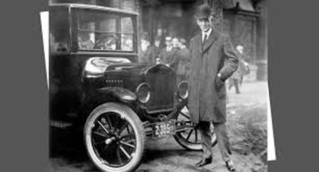 The Ford motor company announces the 40 hour work week.