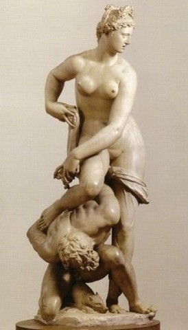 Giambologna,Firenza Vittoriosa su pisa, Bargello,1575 ca