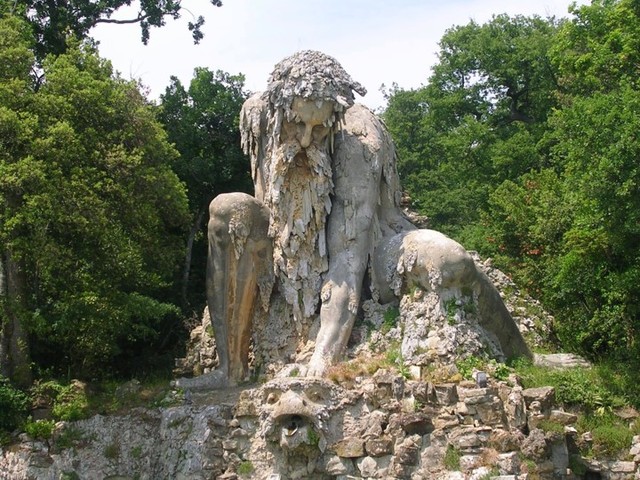 Giambologna, Appennino,1575-80 Villa medicea di Pratolino, poi Demidoff,1580 ca