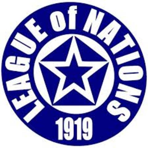 The League of nations is founded