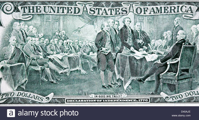 the signing of the declaration of independence