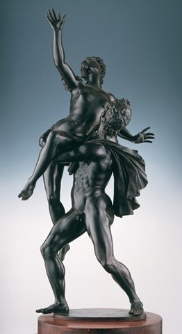 Giambologna,Ratto della sabina,bronzo,1579,Capodimonte,99cm