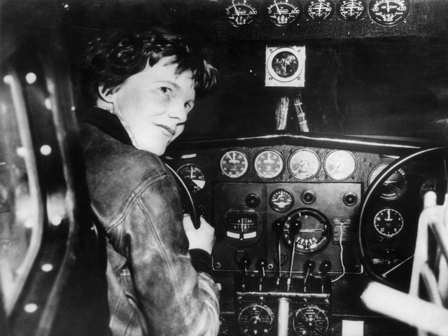 amelia earhart attempts to fly around the world