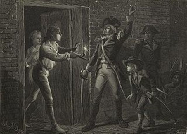 Colonial Capture of Fort Ticonderoga