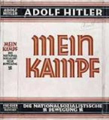 adolf hitler publishes mein kampf