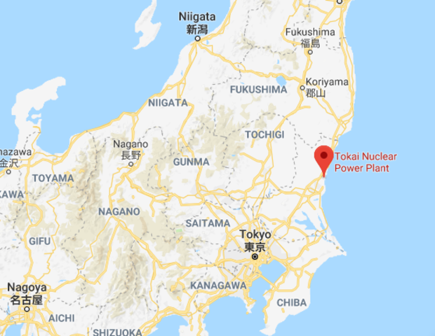 First nuclear power plant in Japan built
