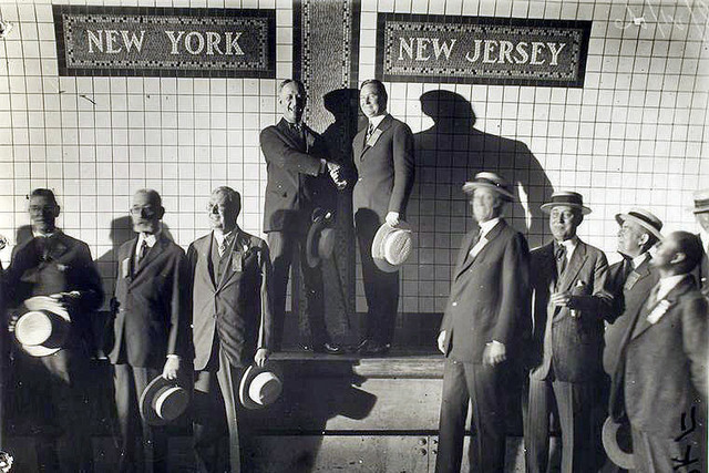 The Holland Tunnel connecting NY and NJ opens