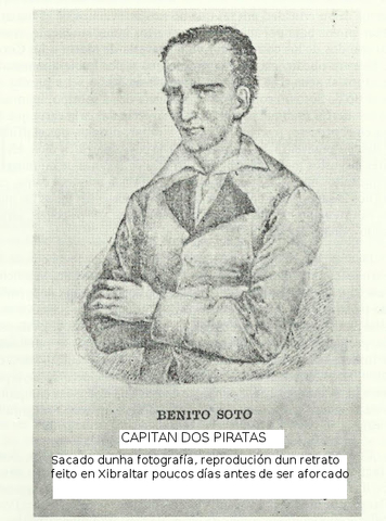 Benito Soto Aboal naceu o 22 de marzo de 1805
