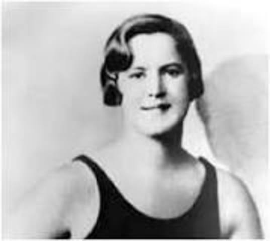 Gertrude Ederle is the first woman to swim the English Channel