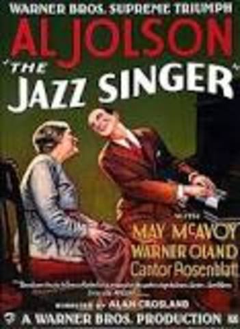 the first film with sound "jazz Singer"
