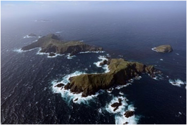 Os irmáns Nodales descobren as illas de Diego Ramírez