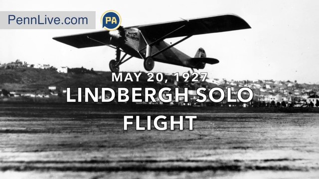 The First solo flight across the Atlantic