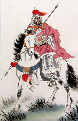 Yue Fei battles the Jins