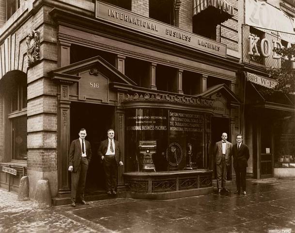 The IBM Corporation is founded