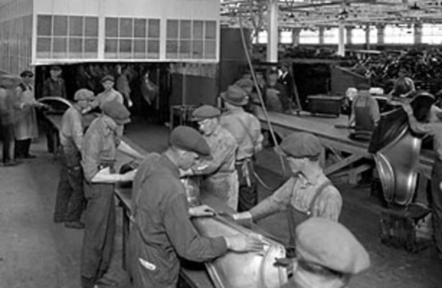 The ford motor company announces the creation of 40 hour work week