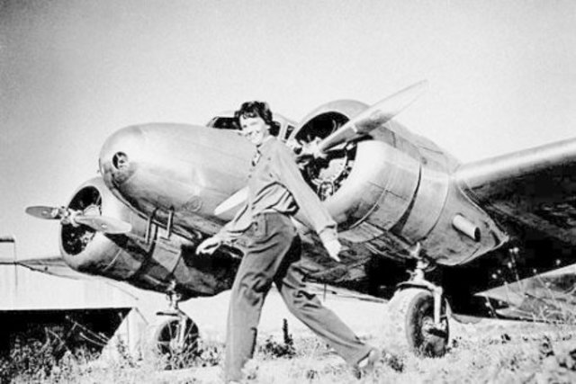 ameiia earheart attempts to fly around the world