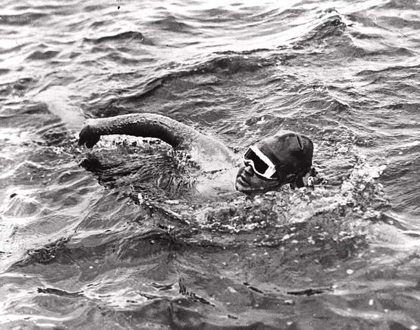 Gertrude Ederle is the first woman to swim the English Channel