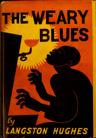 langston huges published his first set of peoms in his the weary blues