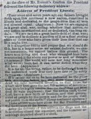 Lincoln's reconstruction plan