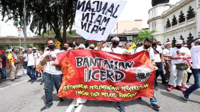 8 December 2018: Anti- ICERD Rally