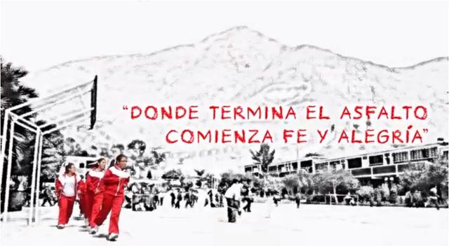 Nace Fe y Alegría en Perú  y Bolivia