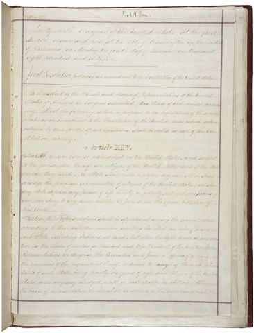 The 14th Amendment