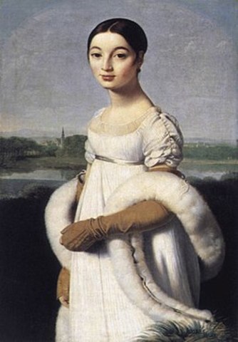 INGRES : Mademoiselle Rivière