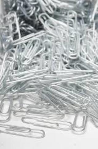 Clip matálico para papel