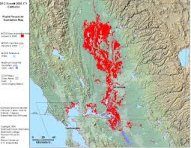 The Great Mississippi Flood displaces 7000,000 people