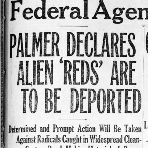 palmer raids