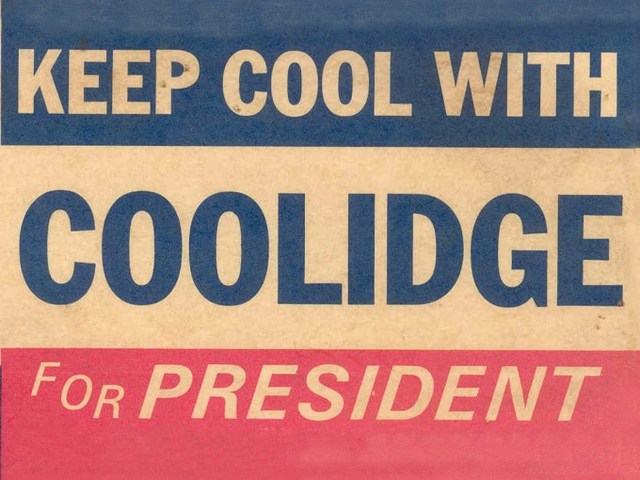 President Calvin Coolidge is elected