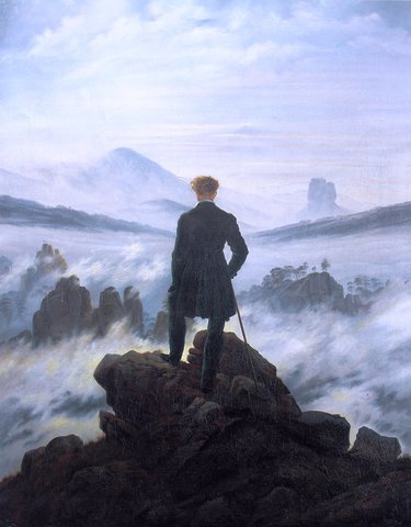Caspar David Friedrich, El caminant damunt del mar de boira