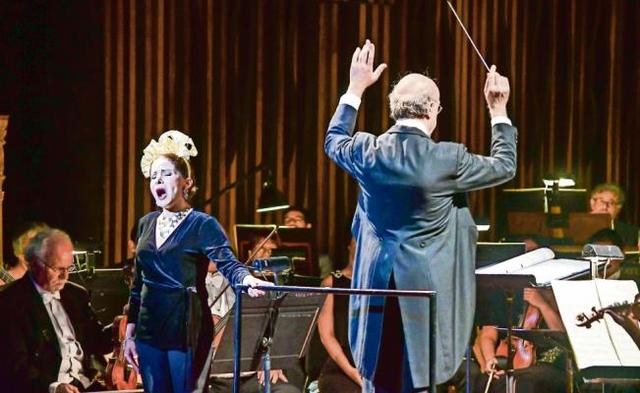 La première de l'opéra Orfeo