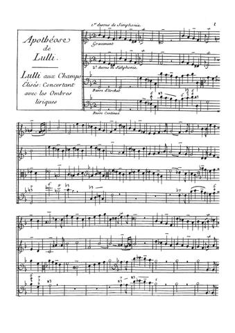 L'édition de la première partition