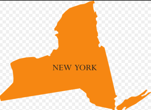 When New York became a colony