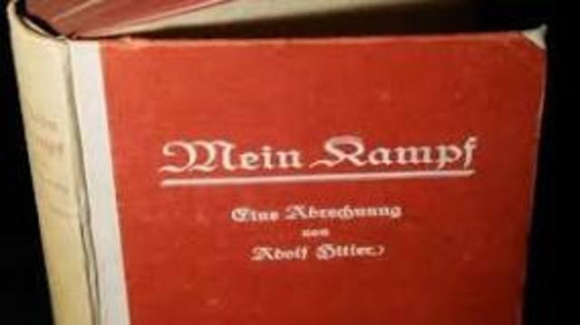 Hilter Publishes Mein Kampf