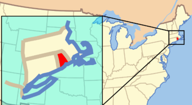 When Massachusetts became a colony.