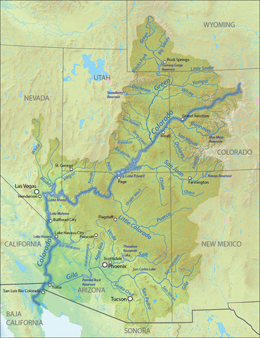 McCandless reaches the Colorado River