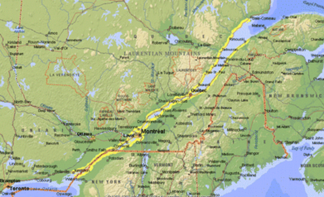 Navigation of the St. Lawrence River