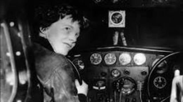 Amelia Earhart attempts to fly around the world