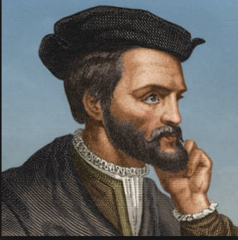 Jacques Cartier navigates
